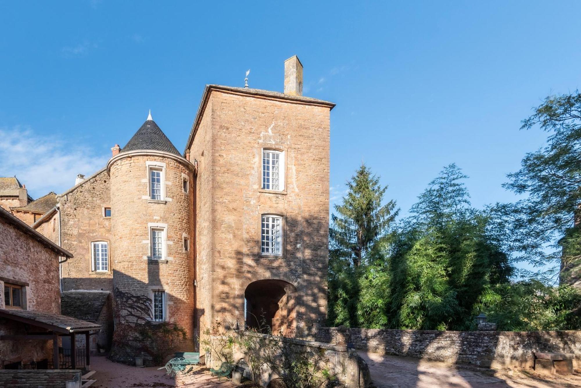 Chateau De Salornay Hurigny エクステリア 写真